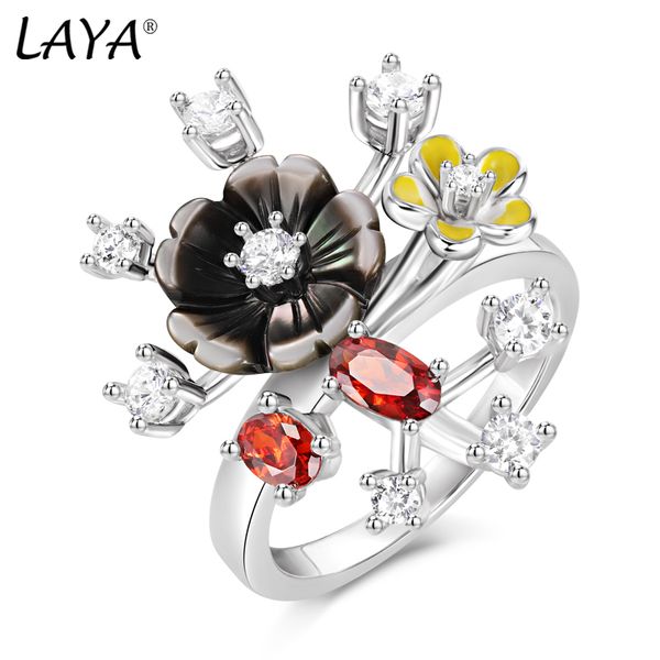 laya cluster ring for women 925 sterling silver trendy jewelry fashion zircon natural shell flower original modern 2022 trend, Golden;silver
laya cluster ring for women 925 sterling silver trendy jewelry fashion zircon natural shell flower original modern 2022 trend, Golden;silver