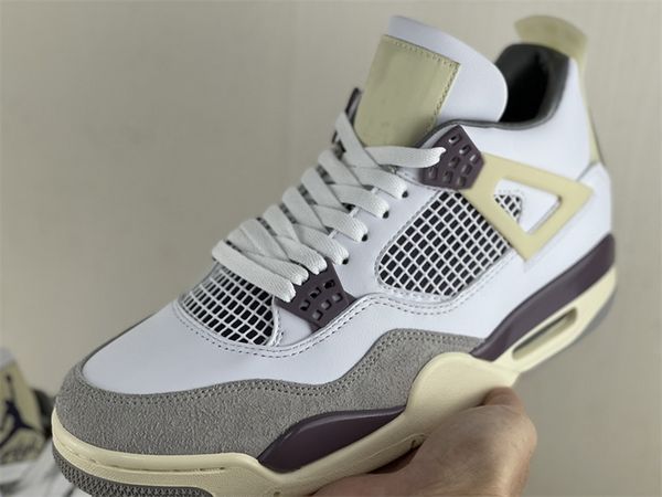 authentic men 4 4s basketball shoes a ma maniere white grey purple sneakers women trainers, Red;white
authentic men 4 4s basketball shoes a ma maniere white grey purple sneakers women trainers, Red;white