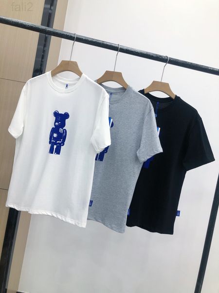 women's t-shirt designer ader flocking bear violent short sleeve t-shirt 450g healthy cloth temperament commuting half sleeve t lovers, White
women's t-shirt designer ader flocking bear violent short sleeve t-shirt 450g healthy cloth temperament commuting half sleeve t lovers, White