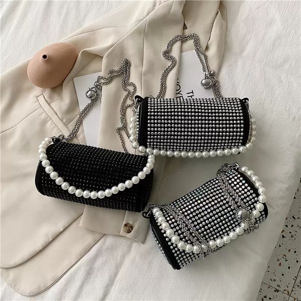 2022 party prom bling bucket totes phone bags with pearls strap handbags shining shoulder sparkly purse women designer diamond crossbody rou
2022 party prom bling bucket totes phone bags with pearls strap handbags shining shoulder sparkly purse women designer diamond crossbody rou