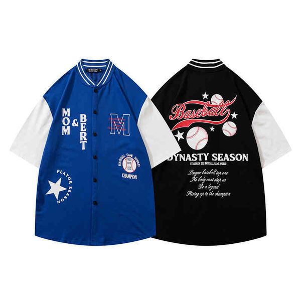 women's casual baseball shirt large sleeve loose t-shirt women unique design graphic men short sleeves clothes, White;black
women's casual baseball shirt large sleeve loose t-shirt women unique design graphic men short sleeves clothes, White;black