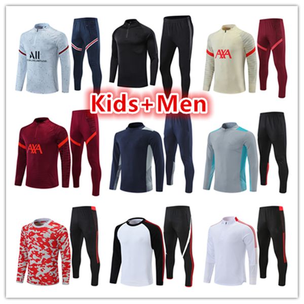 2022 2021 kids and mens soccer jerseys tracksuit football training kit survetement foot chandal futbol jersey maillot camiseta de fútbol chá, Black
2022 2021 kids and mens soccer jerseys tracksuit football training kit survetement foot chandal futbol jersey maillot camiseta de fútbol chá, Black