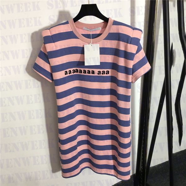 flocked letter print striped t shirts dresses for women designer summer dress lady fashion casual skirts short sleeve, Black;gray
flocked letter print striped t shirts dresses for women designer summer dress lady fashion casual skirts short sleeve, Black;gray