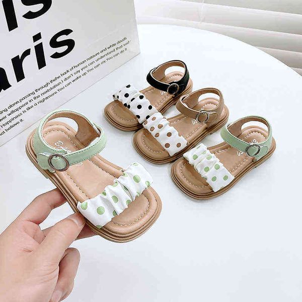 girls princess sandals 2022 new sweet fashion summer kids children toddler pleated pu leather spot street beach young shoes baby g220418, Black;red
girls princess sandals 2022 new sweet fashion summer kids children toddler pleated pu leather spot street beach young shoes baby g220418, Black;red
