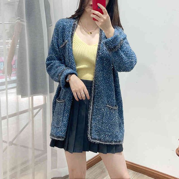 women's knits & tees fadan family 20 autumn and winter small fragrance piping bright silk knitted cardigan women's loose v-neck, White
women's knits & tees fadan family 20 autumn and winter small fragrance piping bright silk knitted cardigan women's loose v-neck, White