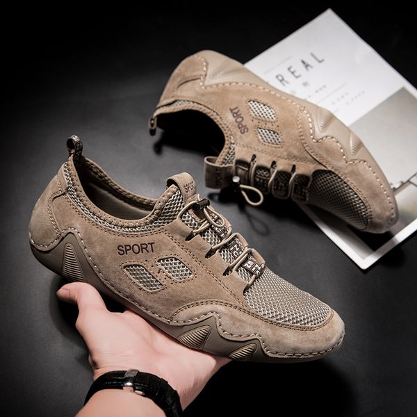 genuine leather men sneakers breathable casual shoes men spring summer men loafers comfortable outdoor driving shoes, Black
genuine leather men sneakers breathable casual shoes men spring summer men loafers comfortable outdoor driving shoes, Black