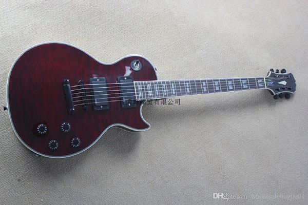 shipping wholesale high-quality lp custom prophecy plus electric guitar with 9v battery emg active pickup @14
shipping wholesale high-quality lp custom prophecy plus electric guitar with 9v battery emg active pickup @14