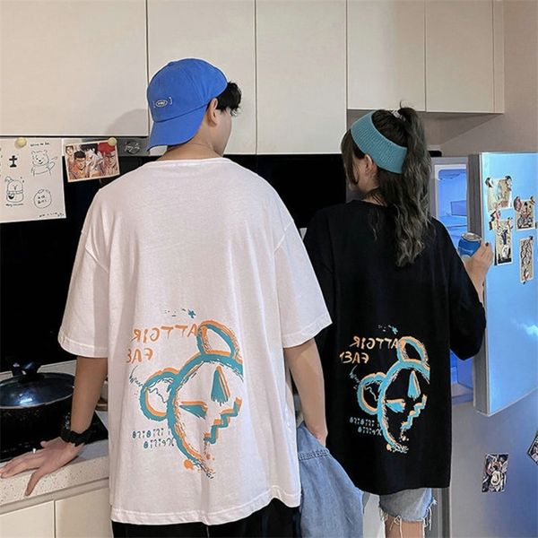 privathinker devil graffiti summer women tshirt short sleeve fashion casual harajuku oversized t-shirt women's clothing 220512, White;black
privathinker devil graffiti summer women tshirt short sleeve fashion casual harajuku oversized t-shirt women's clothing 220512, White;black