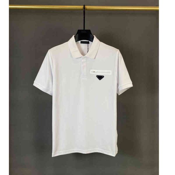 version european mens polos brand p t shirts luxury designer t-shirts male minimalist triangle iron card classic commuter tees asv3, White;black
version european mens polos brand p t shirts luxury designer t-shirts male minimalist triangle iron card classic commuter tees asv3, White;black