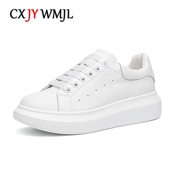 cxjywmjl genuine leather women platform sneakers autumn fashion sports little white shoes ladies vulcanized large size 42 220810, Black;white
cxjywmjl genuine leather women platform sneakers autumn fashion sports little white shoes ladies vulcanized large size 42 220810, Black;white