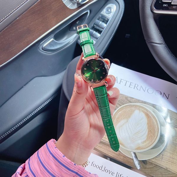 fashion lady watches brand luxury woman watch diamond 32mm 6 colors leather strap wristwatches for women christmas valentine's mother&#, Slivery;brown
fashion lady watches brand luxury woman watch diamond 32mm 6 colors leather strap wristwatches for women christmas valentine's mother&#, Slivery;brown
