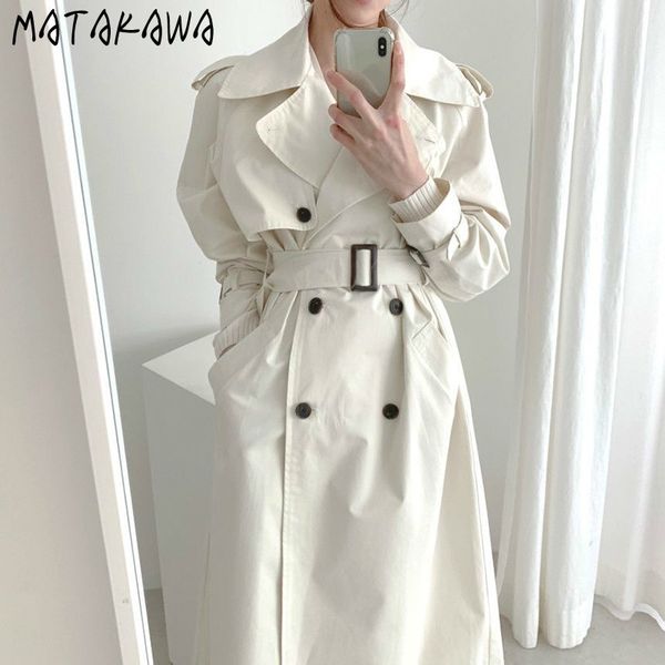 korean chic elegant cooked big lapel windbreaker doublebreasted belt thinner straight long trench coat women 210506, Tan;black
korean chic elegant cooked big lapel windbreaker doublebreasted belt thinner straight long trench coat women 210506, Tan;black