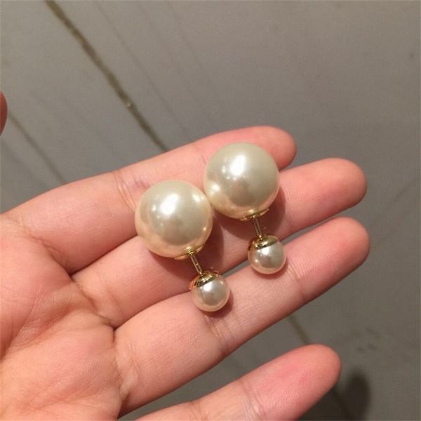 ornament charm earring new size front and back pearl red temperament earrings high version brass 925 silver needle earrings female, Golden
ornament charm earring new size front and back pearl red temperament earrings high version brass 925 silver needle earrings female, Golden