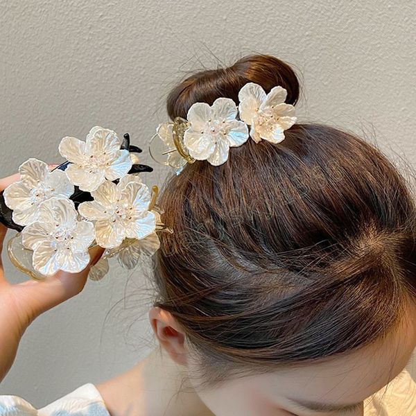 acrylic flowers hair claws for women girls elegant white floral barrettes hair clips temperament hairpins hair accessories, Slivery;white
acrylic flowers hair claws for women girls elegant white floral barrettes hair clips temperament hairpins hair accessories, Slivery;white
