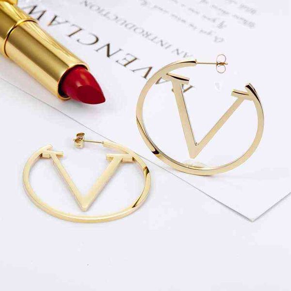 5.2cm big size classic design love studs simple 3 colors gold plated stainless steel earrings fashion hip hop hoops women, Golden;silver
5.2cm big size classic design love studs simple 3 colors gold plated stainless steel earrings fashion hip hop hoops women, Golden;silver