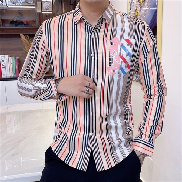 2021 spring and autumn men's long-sleeve shirt plaid fashion business casual #02, White;black
2021 spring and autumn men's long-sleeve shirt plaid fashion business casual #02, White;black