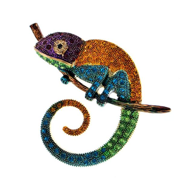 big multicolor lizard brooch pins fashion rhinestone animal brooches jewelry gift 3 colors chameleon pins, Gray
big multicolor lizard brooch pins fashion rhinestone animal brooches jewelry gift 3 colors chameleon pins, Gray