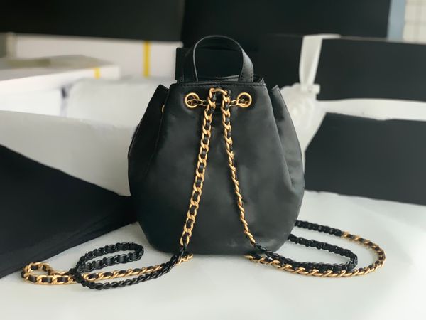 tier quality designer womens bucket bags purses classic lambskin quilted backpack size 15cm chain handbag clutch luxury double shoulder blac
tier quality designer womens bucket bags purses classic lambskin quilted backpack size 15cm chain handbag clutch luxury double shoulder blac