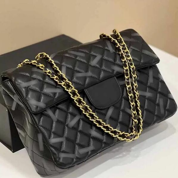 sw 30/32/35cm women crossbody designer bags letter black genuine leather classic handbags flap golden metal chains handbag diamond quilting
sw 30/32/35cm women crossbody designer bags letter black genuine leather classic handbags flap golden metal chains handbag diamond quilting