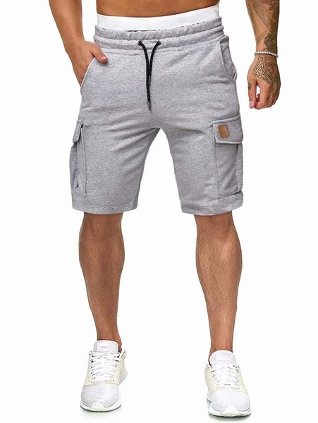 men drawstring waist patch detail flap pocket track shorts 62ot#, White;black
men drawstring waist patch detail flap pocket track shorts 62ot#, White;black