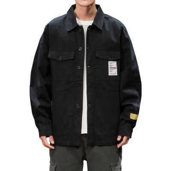 loose mens autumn denim jacket fashion wash contrast color casual denim jacket man streetwear wild hip hop loose bomber, Black;brown 
loose mens autumn denim jacket fashion wash contrast color casual denim jacket man streetwear wild hip hop loose bomber, Black;brown