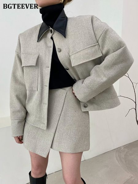 stylish loose women skirt suits spring patchwork long sleeve jackets & irregular mini skirts ladies 2 pieces set 2022, White
stylish loose women skirt suits spring patchwork long sleeve jackets & irregular mini skirts ladies 2 pieces set 2022, White