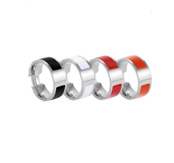 enamel rainbow luxurious jewelry band rings 8mm stainless steel girlfriend gift simple ring size 5-11, Silver
enamel rainbow luxurious jewelry band rings 8mm stainless steel girlfriend gift simple ring size 5-11, Silver