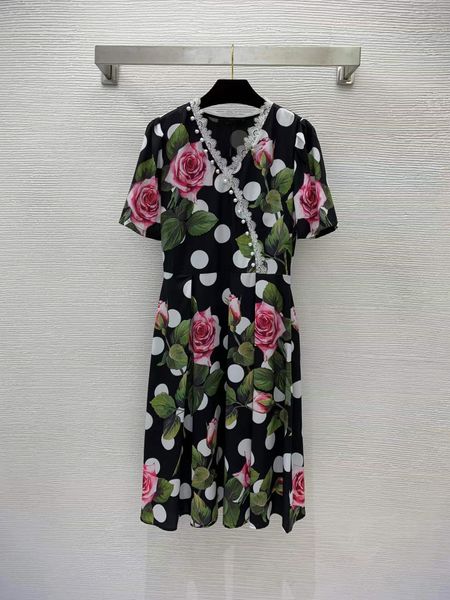2022 spring summer v neck fashion print milan runway dress designer dresses brand same style sundress 0510-3, Black;pink
2022 spring summer v neck fashion print milan runway dress designer dresses brand same style sundress 0510-3, Black;pink