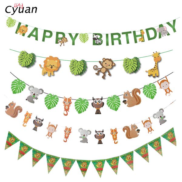 jungle party animal paper banner wall hanging bunting garland safari party 1st birthday decoration for kids animal theme decor
jungle party animal paper banner wall hanging bunting garland safari party 1st birthday decoration for kids animal theme decor