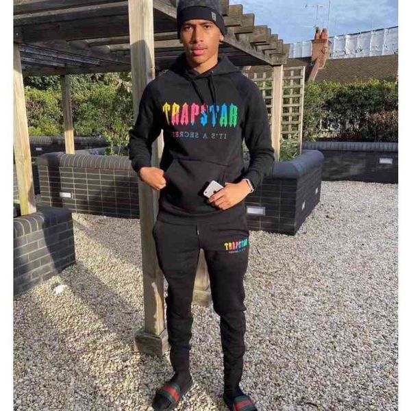 trap star baseball sweatshirt tracksuits decoding hooded sportswear-gray revolution medium men's and women's sportswear suit set s, Black
trap star baseball sweatshirt tracksuits decoding hooded sportswear-gray revolution medium men's and women's sportswear suit set s, Black