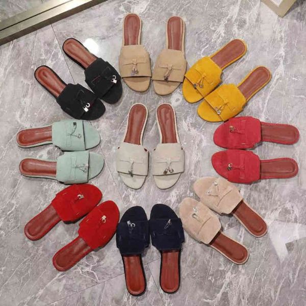 slippers summer flat bottomed women's comfortable large size shoes with suede half tow open toe line cool trawl red 7cmq, Black
slippers summer flat bottomed women's comfortable large size shoes with suede half tow open toe line cool trawl red 7cmq, Black