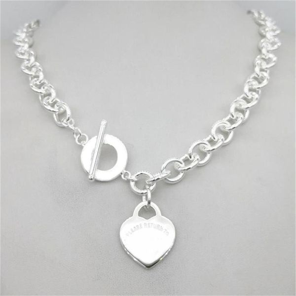 sterling silver 925 classic fashion heart tag pendant ladies necklace jewelry holiday gift 211013258c 
sterling silver 925 classic fashion heart tag pendant ladies necklace jewelry holiday gift 211013258c