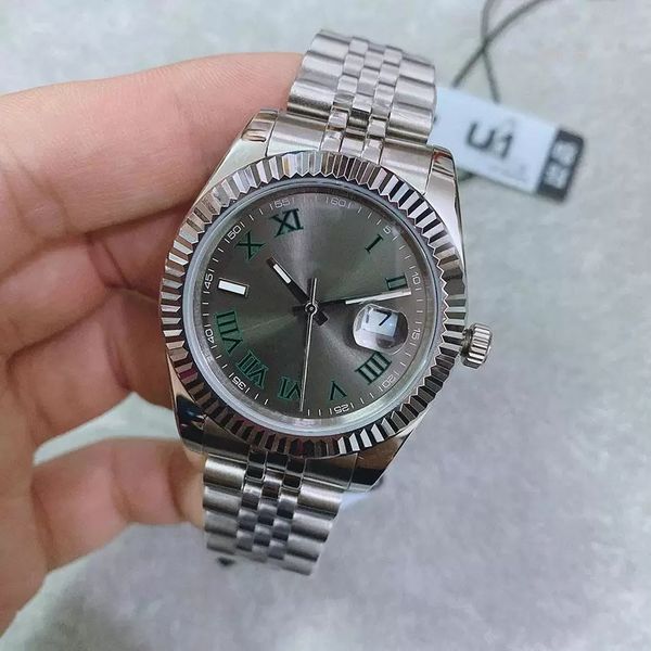 u1 aaa st9 steel wimbledon dial datejust smooth bezel watch 41mm 126333 126334 automatic mechianical wristwatches jubilee strap sapphire mov, Slivery;brown
u1 aaa st9 steel wimbledon dial datejust smooth bezel watch 41mm 126333 126334 automatic mechianical wristwatches jubilee strap sapphire mov, Slivery;brown