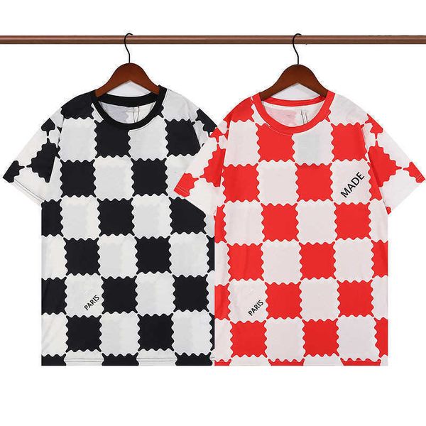 22ss mens designer tide t shirts chest letter chessboard laminated print short sleeve high street loose oversize casual t-shirt 100%, White;black
22ss mens designer tide t shirts chest letter chessboard laminated print short sleeve high street loose oversize casual t-shirt 100%, White;black