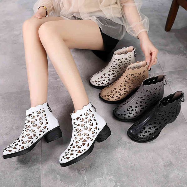 sandals thick soled cool boots spring summer breathable short with leather waterproof platform on the layer hollow martin 16xw, Black
sandals thick soled cool boots spring summer breathable short with leather waterproof platform on the layer hollow martin 16xw, Black