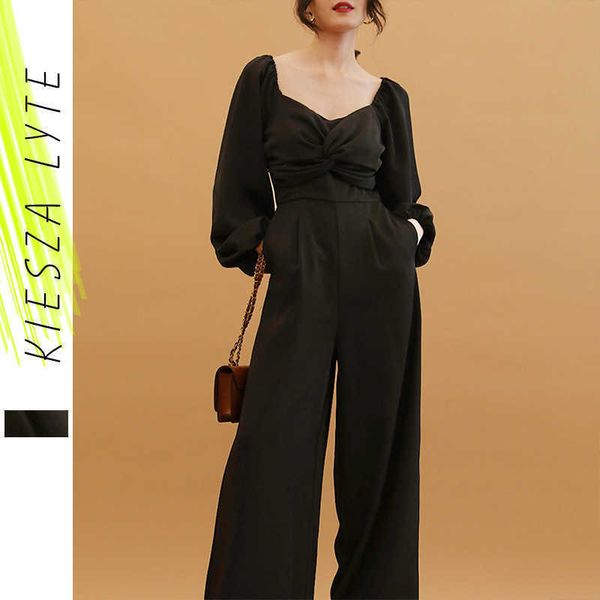 woman long sleeves jumpsuits spring wide leg pants front twist fold pocket casual rompers playsuits 210608, Black;white
woman long sleeves jumpsuits spring wide leg pants front twist fold pocket casual rompers playsuits 210608, Black;white