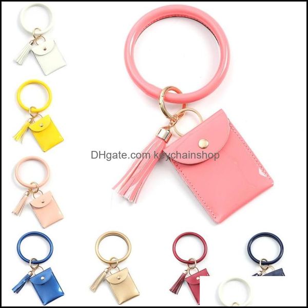 key rings jewelry kimter chains large circle bangle keychain wallet bracelet tassel pendant pu leather coin purse bracelets id card holder k, Slivery;golden
key rings jewelry kimter chains large circle bangle keychain wallet bracelet tassel pendant pu leather coin purse bracelets id card holder k, Slivery;golden