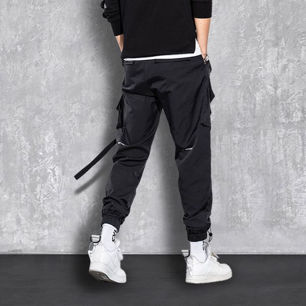 fashion streetwear men reflective hip hop loose cargo pants male joggers ribbon men harem pants maletrousers l220816, Black
fashion streetwear men reflective hip hop loose cargo pants male joggers ribbon men harem pants maletrousers l220816, Black