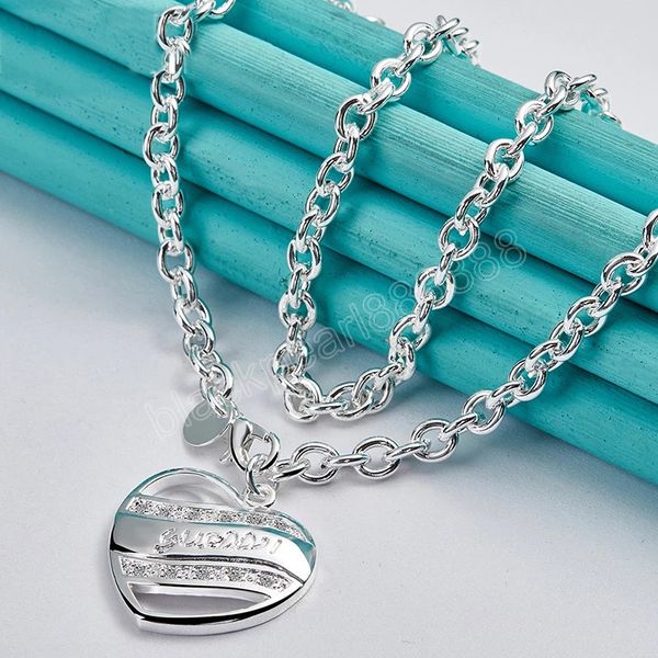 925 sterling silver aaa zircon heart pendant necklace for women fashion wedding party charm jewelry
925 sterling silver aaa zircon heart pendant necklace for women fashion wedding party charm jewelry