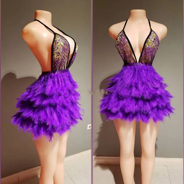 fashion feather cocktail dresses 2022 spaghetti straps sleeveless short mini skirt club party lady luxury birthday party gowns, Black
fashion feather cocktail dresses 2022 spaghetti straps sleeveless short mini skirt club party lady luxury birthday party gowns, Black