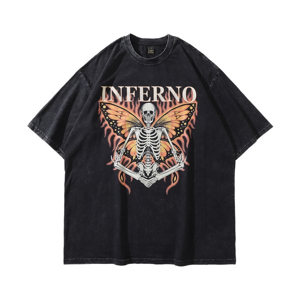 men washed t-shirts men 2022 summer graphic print t shirt cotton oversized vintage t-shirt fashion top, Black;brown
men washed t-shirts men 2022 summer graphic print t shirt cotton oversized vintage t-shirt fashion top, Black;brown