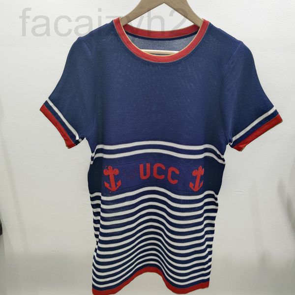 casual dresses designer 22 summer new ice silk round neck short sleeve striped skirt rts7, Black;gray
casual dresses designer 22 summer new ice silk round neck short sleeve striped skirt rts7, Black;gray