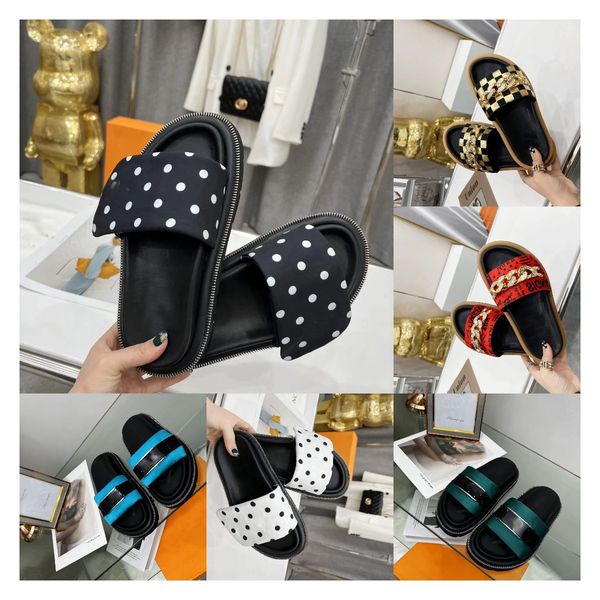 2022 luxury designer sandal men slippers pool pillow comfort mule summer beach lady slides women shoes conic season flight mode pattern clas, Black
2022 luxury designer sandal men slippers pool pillow comfort mule summer beach lady slides women shoes conic season flight mode pattern clas, Black
