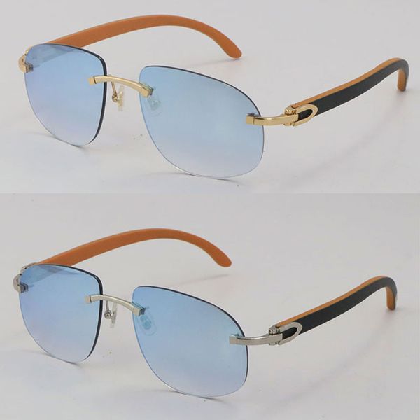 new metal rimless black inside orange wood sunglasses adumbral wooden sun glasses man 18k gold fashion male and female large round frame wit, White;black
new metal rimless black inside orange wood sunglasses adumbral wooden sun glasses man 18k gold fashion male and female large round frame wit, White;black
