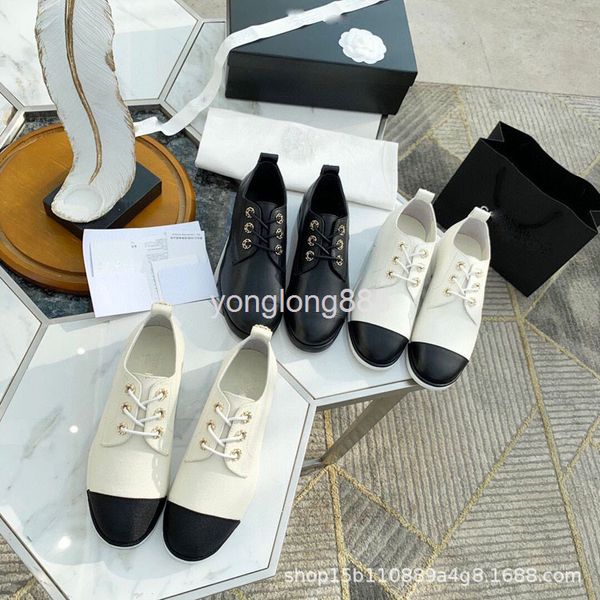 dress shoes british style small leather shoes french style lace up single early autumn fragrance black and white panda color matching
dress shoes british style small leather shoes french style lace up single early autumn fragrance black and white panda color matching