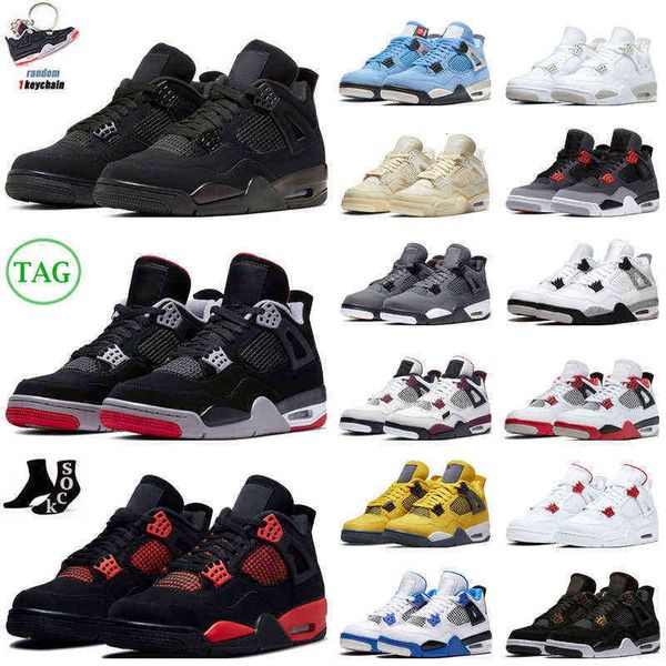 4s basketball shoes men women jumpman 4 black cat red thunder infrared bred university blue cool grey royalty mens trainers sport sneakers, Black;blue
4s basketball shoes men women jumpman 4 black cat red thunder infrared bred university blue cool grey royalty mens trainers sport sneakers, Black;blue