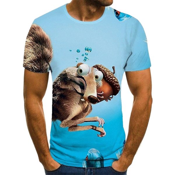 men's tee t shirt shirt 3d print graphic prints squirrel plus size round neck casual daily print short sleeve basic fashion designer b, White;black
men's tee t shirt shirt 3d print graphic prints squirrel plus size round neck casual daily print short sleeve basic fashion designer b, White;black