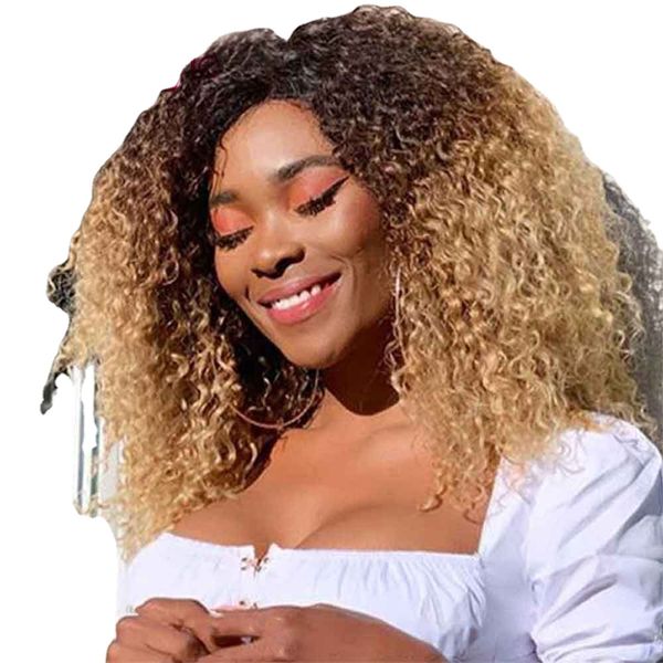 ombre lace front wig kinky curly 1b 27 human hair wig colored 250 density lace wig preplucked lace front human hair wigs, Black
ombre lace front wig kinky curly 1b 27 human hair wig colored 250 density lace wig preplucked lace front human hair wigs, Black