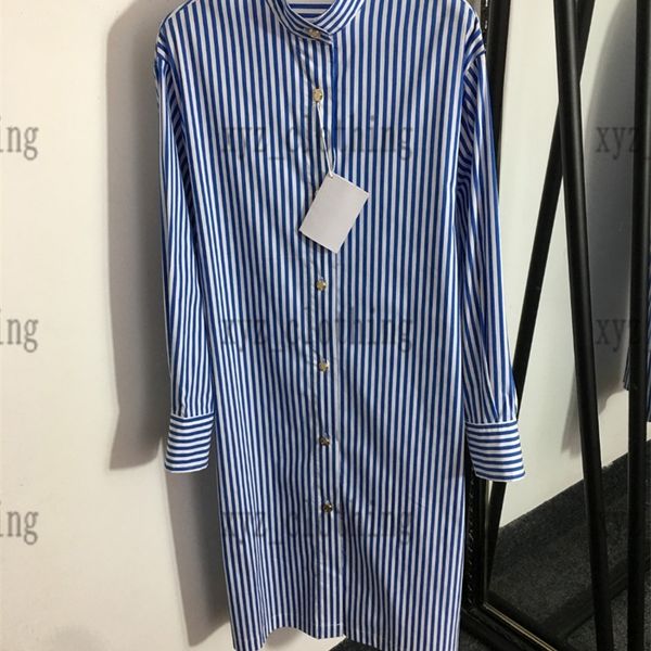 fashion womens long dresses desdigner b letter single-breasted stand-neck shirts skirts long-sleeve striped shirt dress simple and elegant s, Black;gray
fashion womens long dresses desdigner b letter single-breasted stand-neck shirts skirts long-sleeve striped shirt dress simple and elegant s, Black;gray