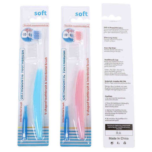 toothbrush u shaped toothbrush head cover orthodontics dental floss 0312 
toothbrush u shaped toothbrush head cover orthodontics dental floss 0312